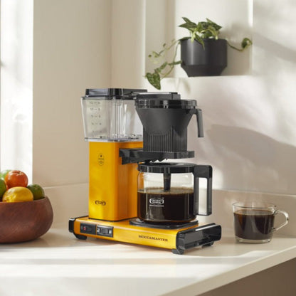Moccamaster KBGV Select 10-Cup Coffee Maker in Yellow Pepper - 53942