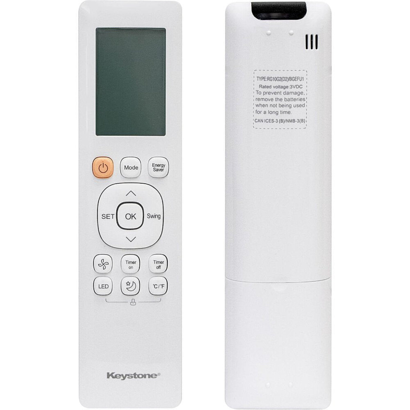Keystone - 8,000 Window AC, 115V, Inverter, Energy StarWindow A/C - KSTAW08INV