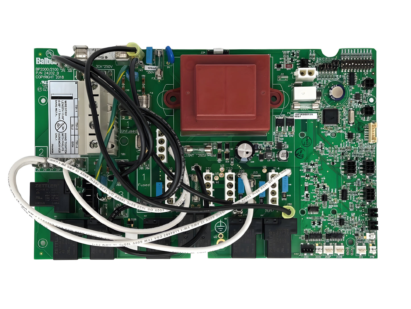 Sundance Spas 6500-520, 624 Control Panel -  6500-520