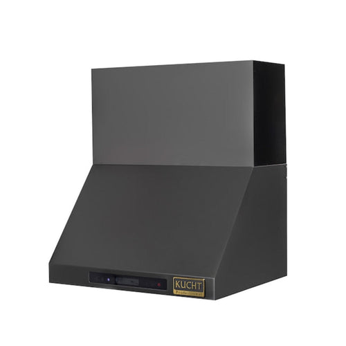 Kucht Professional 36" Wall Mount Range Hood 900 CFM in Titanium Stainless Steel - KRH363A-C