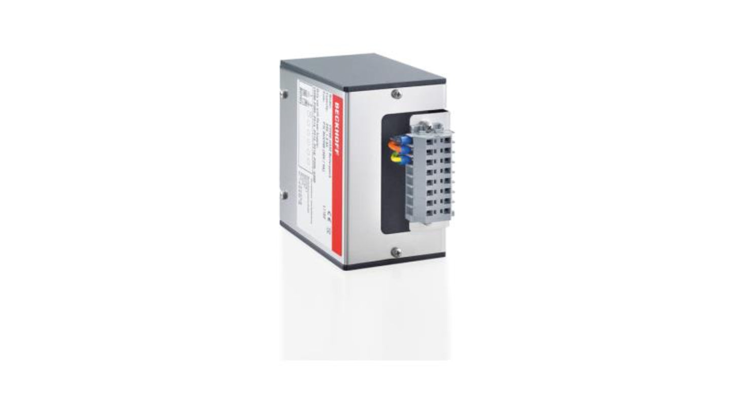 Beckhoff EtherCAT Coupler With Integrated I/O, 4 DI / 4 DO, IP20, 0.5 A Outputs - EK1914