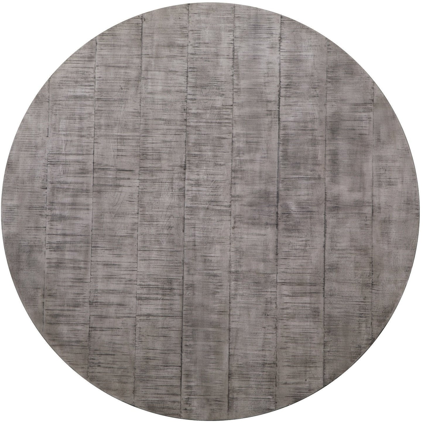Hathaway Montecito Driftwood Round Poker Table with Chairs - BG5019