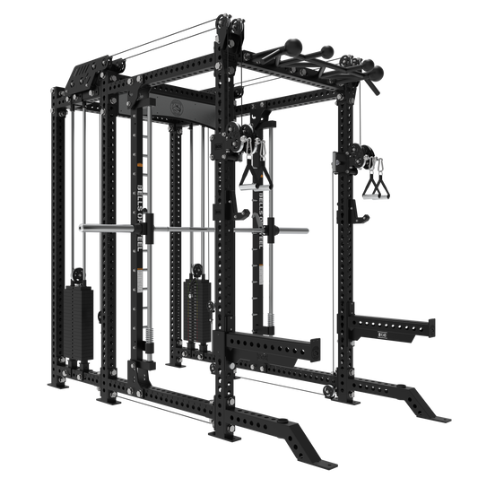 Bells Of Steel Smith Machine Rack - 6-Post with Kraken - Manticore (3" x 3", 1" Holes) - MTC-03-STKKRK-SMTH