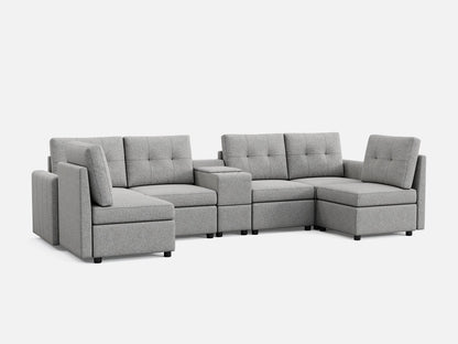 LINSY HOME RUBIK III 6 Seats with Console - US-LH-SPF-Sofa-S800-F-60101-0-00