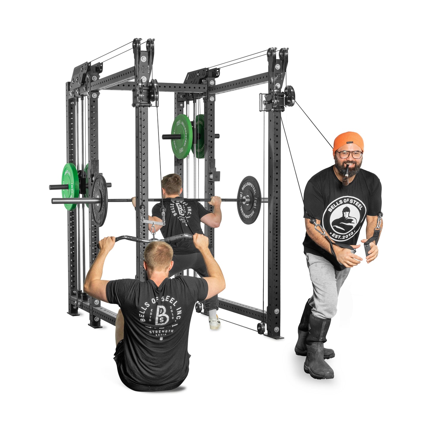 Bells Of Steel Kraken Rack Attachment for 6 Post Hydra Racks (Single Side) - 6P30-84H-PLAT-KRAKEN-HDR-SET
