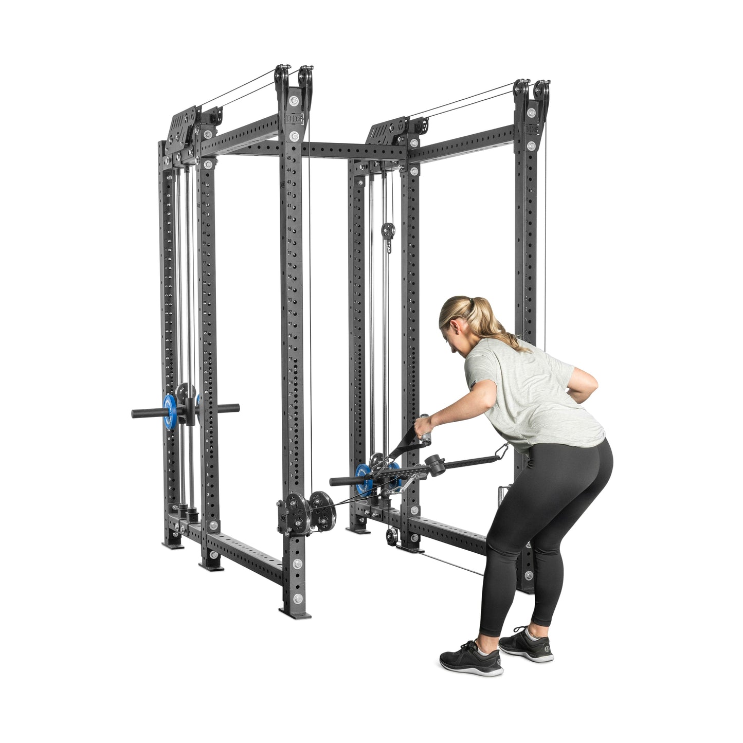 Bells Of Steel Kraken Rack Attachment for 6 Post Hydra Racks (Single Side) - 6P30-84H-PLAT-KRAKEN-HDR-SET