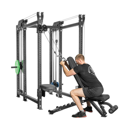 Bells Of Steel Kraken Rack Attachment for 6 Post Hydra Racks (Single Side) - 6P30-84H-PLAT-KRAKEN-HDR-SET