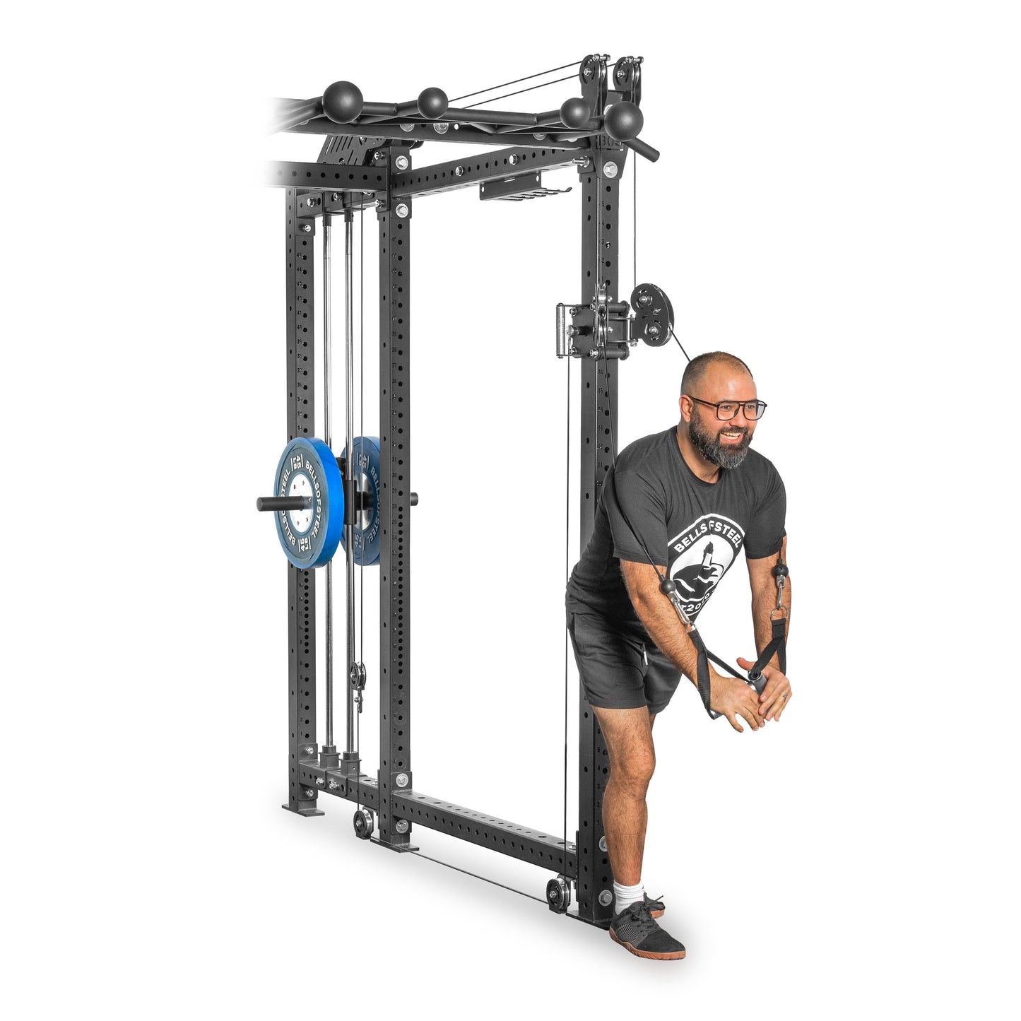Bells Of Steel Kraken Rack Attachment for 6 Post Hydra Racks (Single Side) - 6P30-84H-PLAT-KRAKEN-HDR-SET