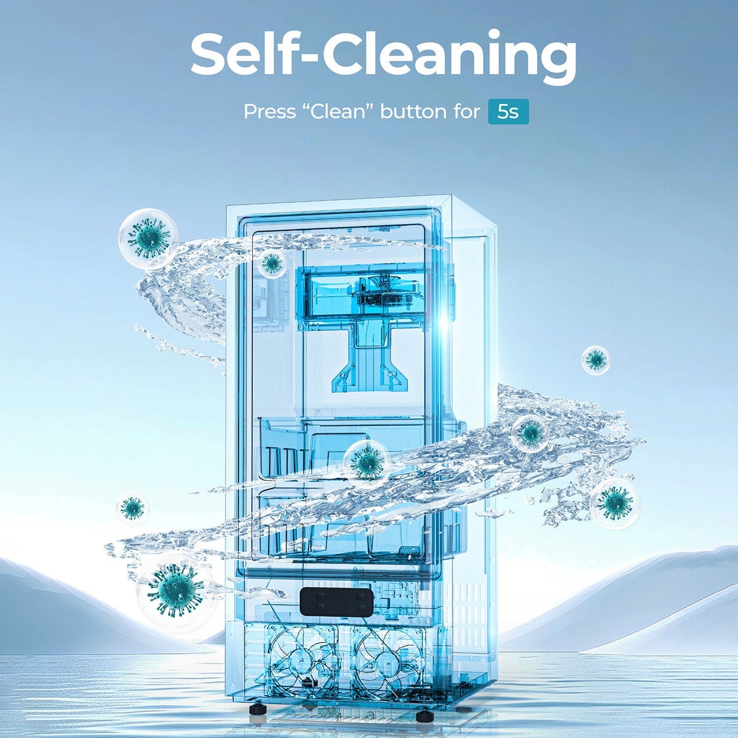 Euhomy Lyra S1 Nugget Commercial Ice Maker