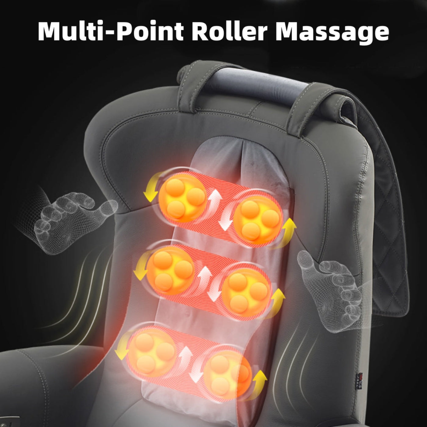 Kinnls Ettore Massage Office Chair - GF2A20MCE3