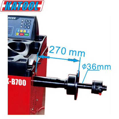 Katool KT-T800 & KT-B700 Tire Changer and Balancer Combo
