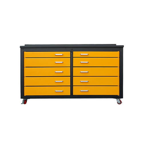 Chery Industrial 6ft Heavy Duty Mobile Workbench with 10 Drawers - WW000196