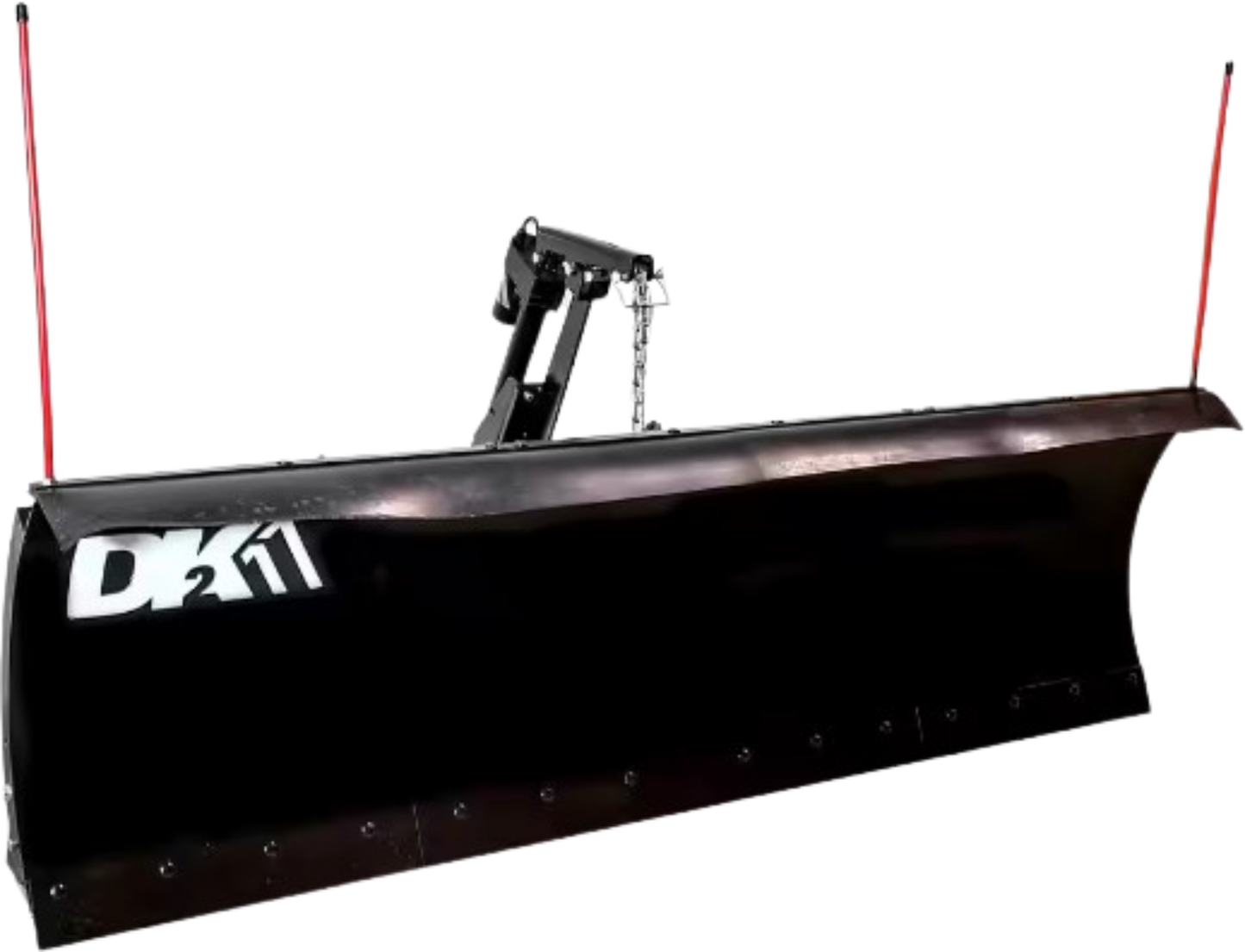 DK2 AVAL8422ELT 84 x 22 in. Universal Truck Mount T-Frame Snow Plow Kit with Actuator and Wireless Remote New - AVAL8422ELT