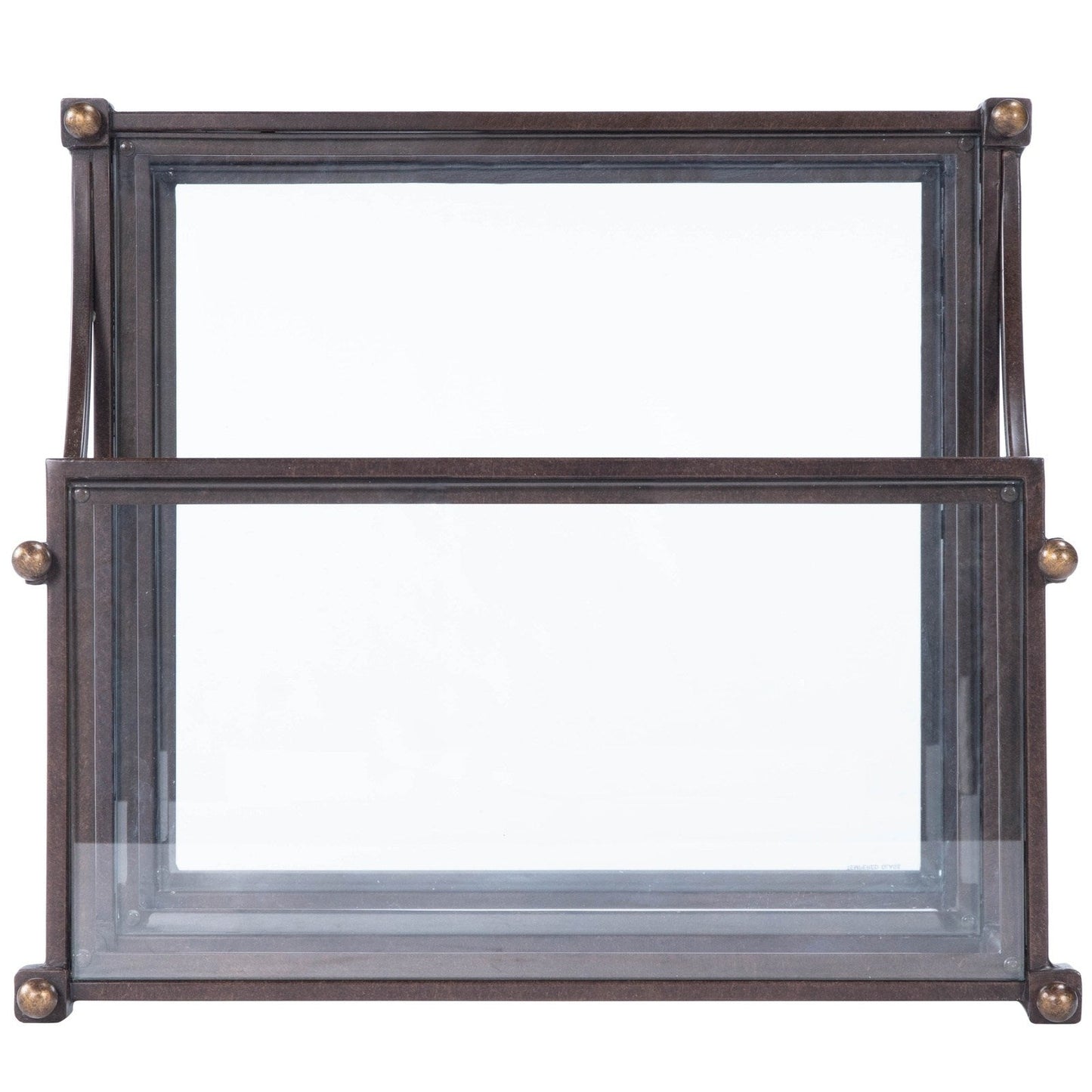Butler Specialty Company Peninsula Metal & Glass Side Table, Bronze -  7015030