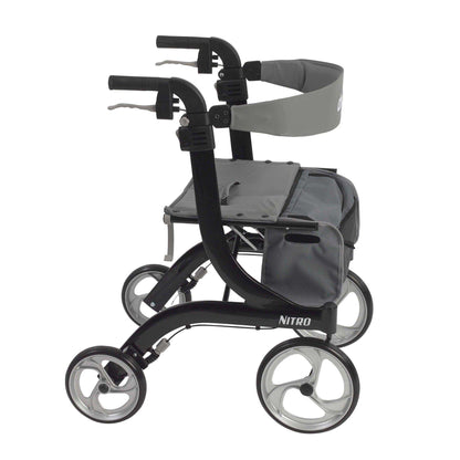 Drive Medical Nitro Euro Style Rollator Rolling Walker - DM-RTL10266