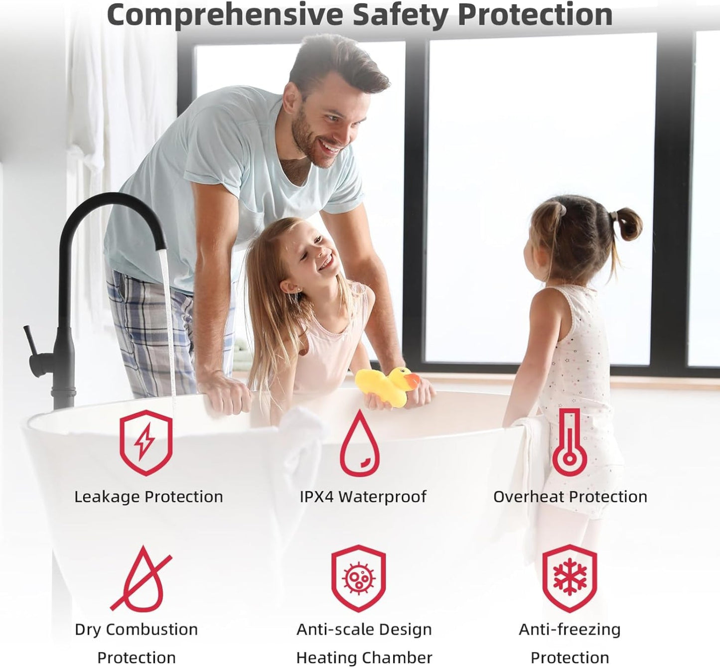 Mizudo CS120 Tankless Water Heater Propane Gas 5.1 GPM 120,000 BTU New - FDG-CS120BW-LP