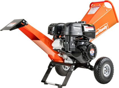Super Handy GUO148 Wood Chipper Mulcher 4" Capacity 9 HP Gas Engine New - GUO148