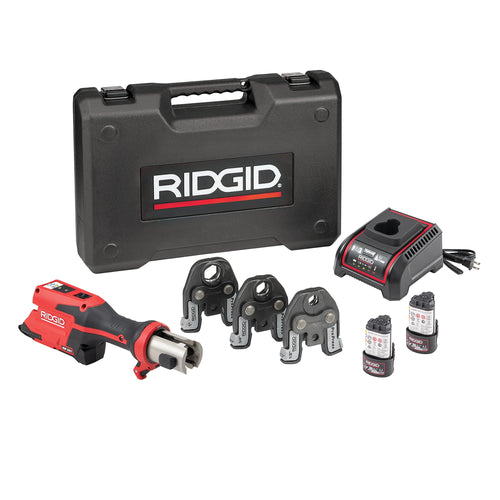 RIDGID 78158 RP 251 Compact Press Tool Battery Kit with ProPress Jaws