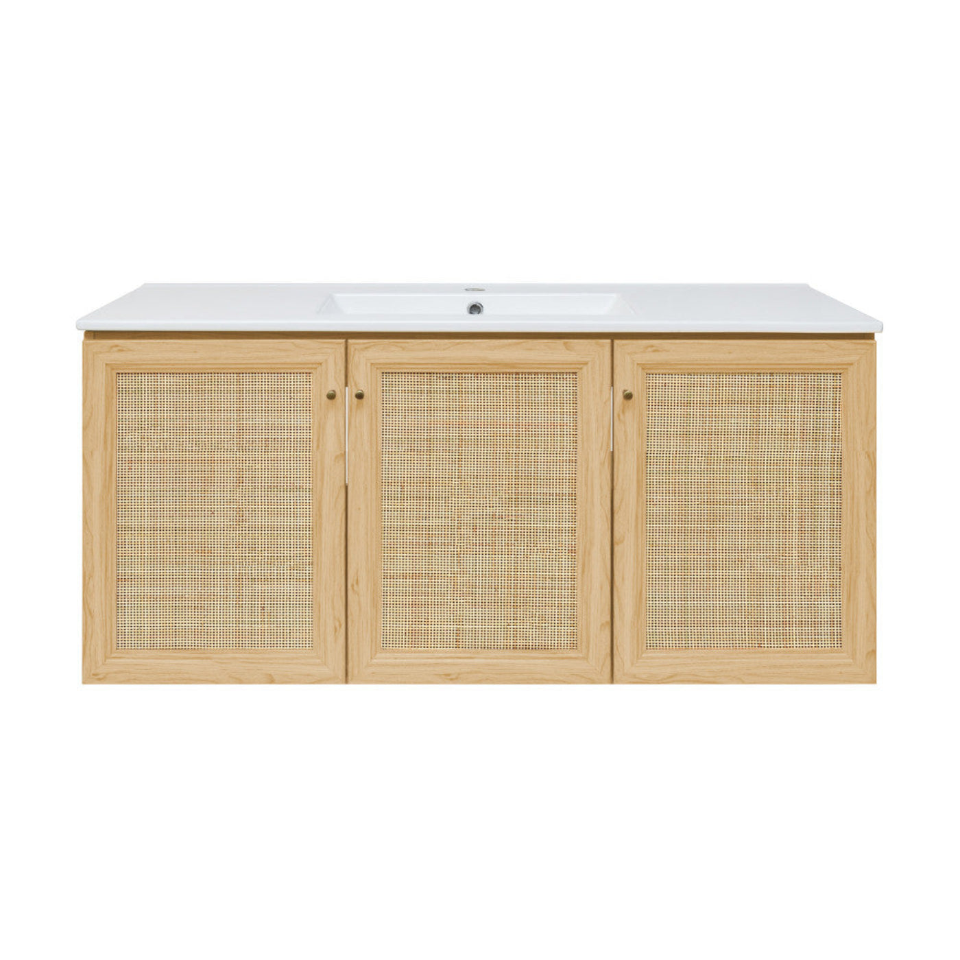 Swiss Madison Classe 48" Wall-Mounted Bathroom Vanity in Natural Oak - SM-BV2807NO