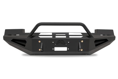 Fab Fours Red Steel FS05-RS1262-1 Ford F250/F350 Superduty 2005-2007 Front Bumper Winch Ready Pre-Runner Guard