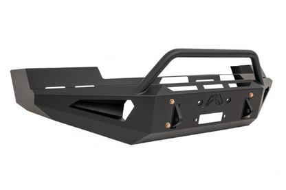 Fab Fours Red Steel FS05-RS1262-1 Ford F250/F350 Superduty 2005-2007 Front Bumper Winch Ready Pre-Runner Guard