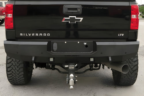 Steelcraft GMC Sierra 2500/3500 2011-2019 Fortis Rear Bumper - 76-20410