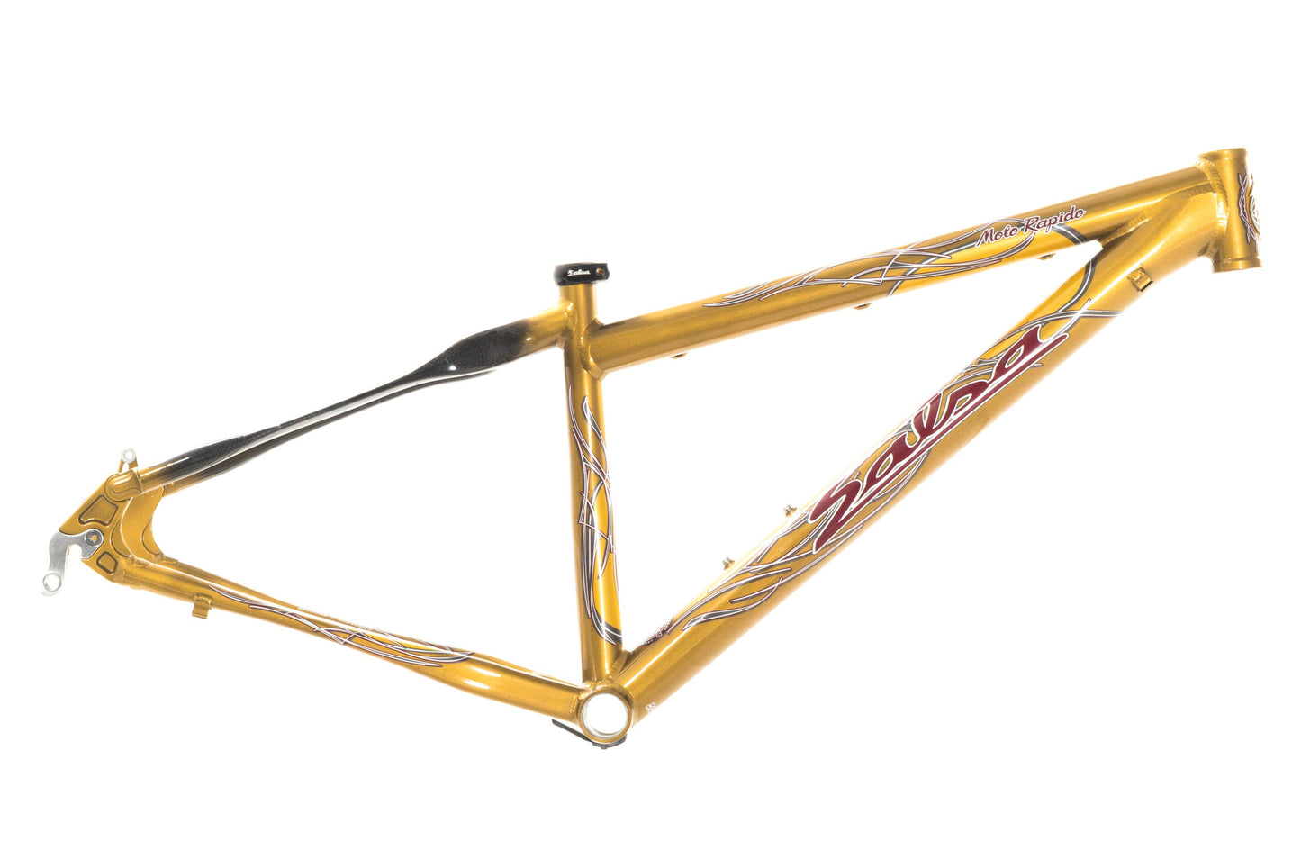 2009 Salsa Moto Rapido XS Scandium/Carbon 26" Hardtail Mountain Frame Disc Brake - 210000076132