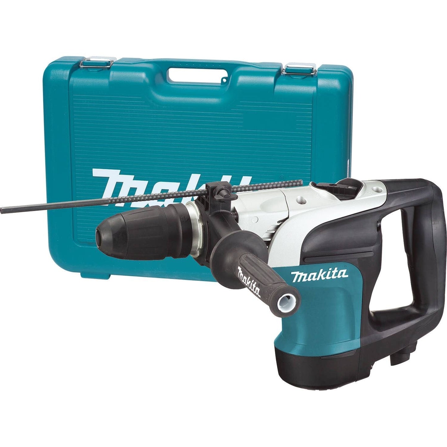 Makita 1-9/16" Rotary Hammer, accepts SDS-MAX bits, 2-mode, var. spd., case - HR4002
