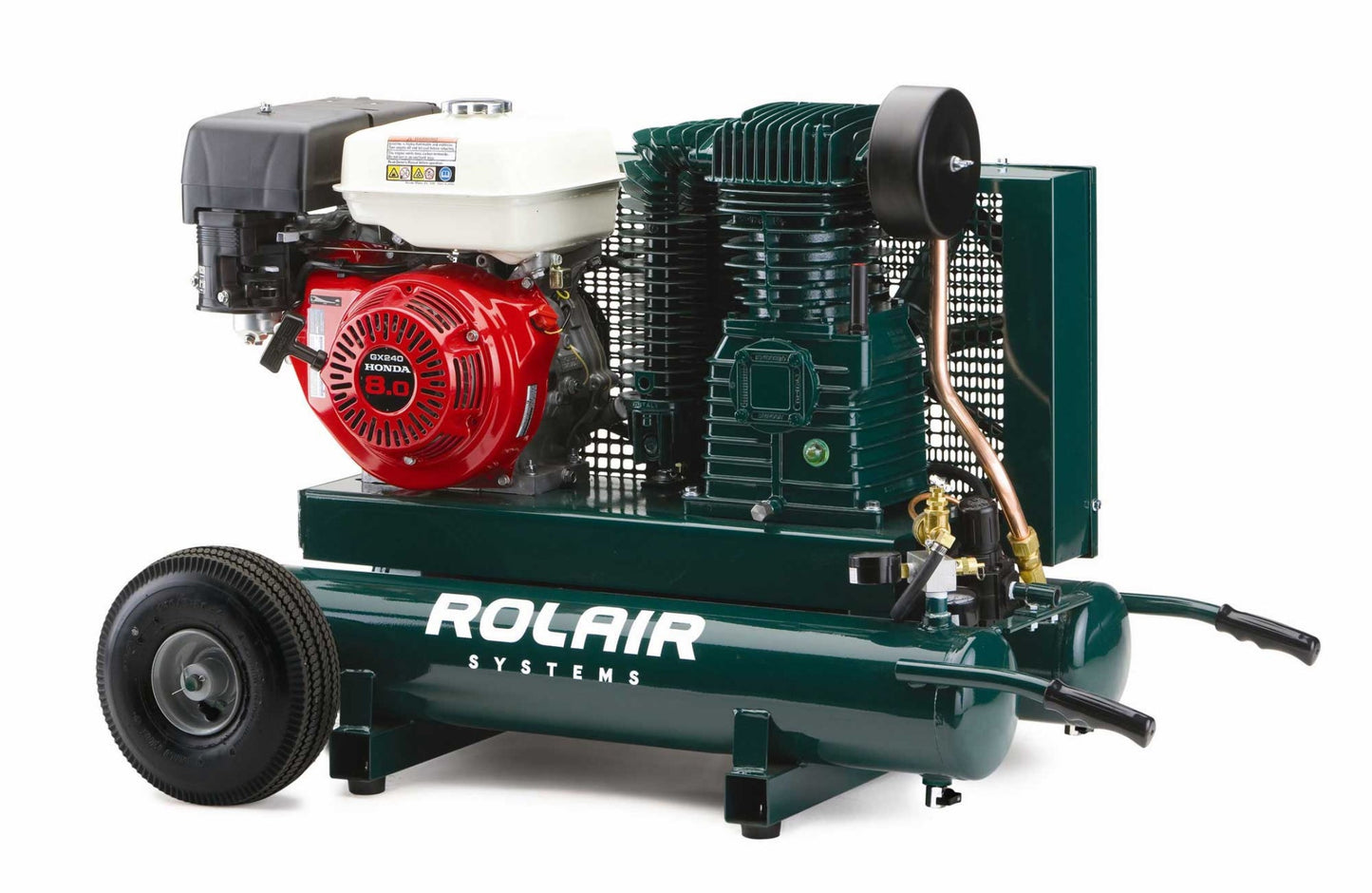 ROLAIR Wheeled Gas Air Compressor - 7722HK28