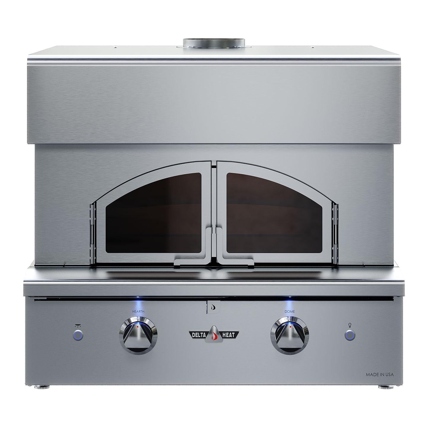 Delta Heat: 30" Delta Heat Pizza Oven, Built-in - DHPO30BI-L