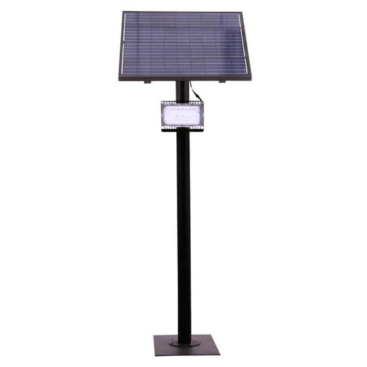 AVS Energy Solar LED Flood Light 15 Watt 2100 Lumens 5000K - AVS-BLK-15W
