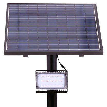 AVS Energy Solar LED Flood Light 40 Watt 5600 Lumens 5000K - AVS-BLK-40W