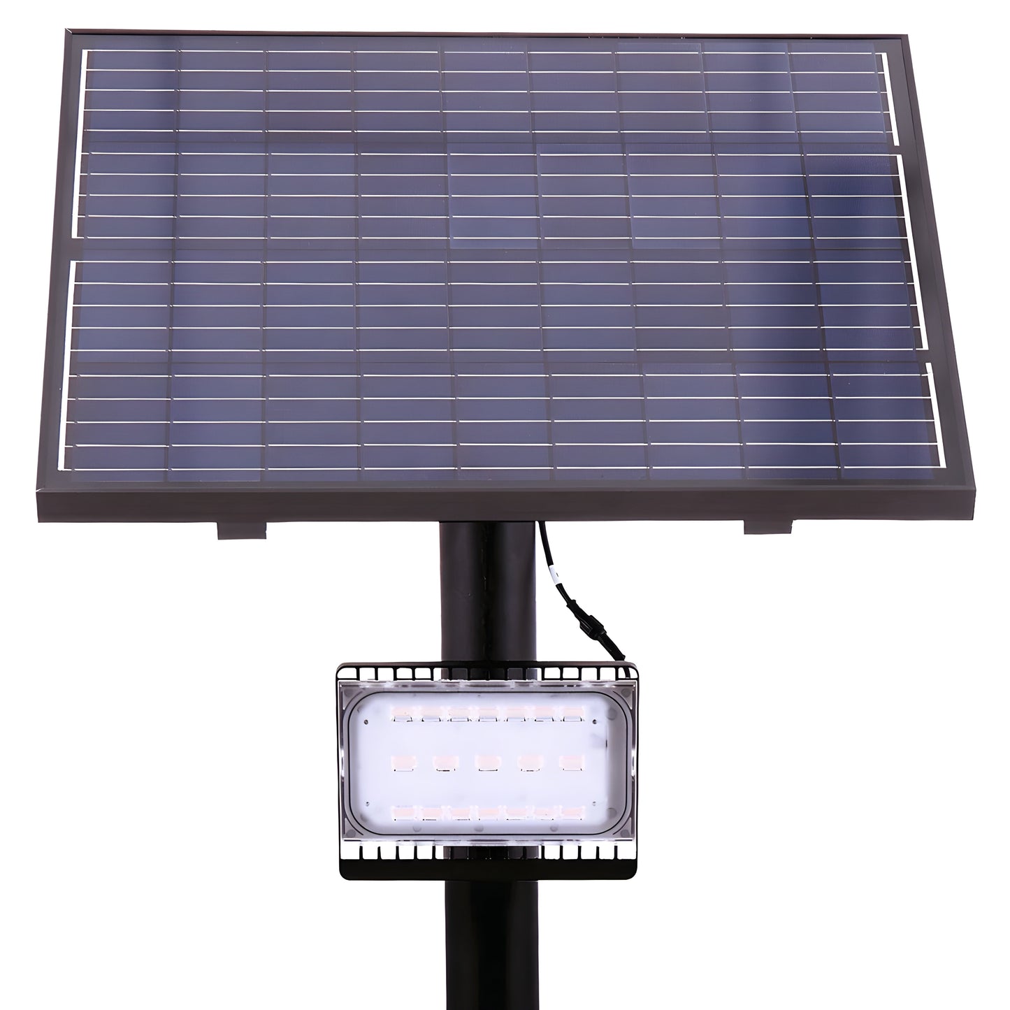 AVS Energy Solar LED Flood Light 30 Watt 4200 Lumens 5000K  - AVS-BLK-30W