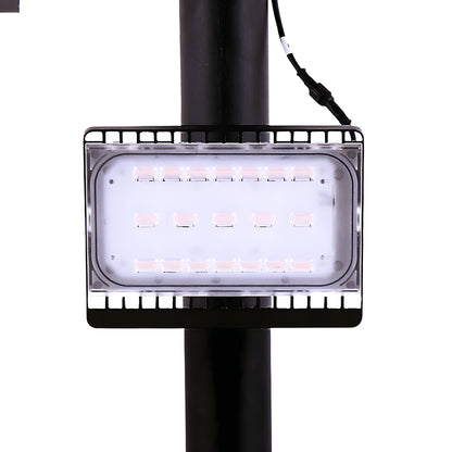 AVS Energy Solar LED Flood Light 60 Watt 8400 Lumens 5000K  - AVS-BLK-60W