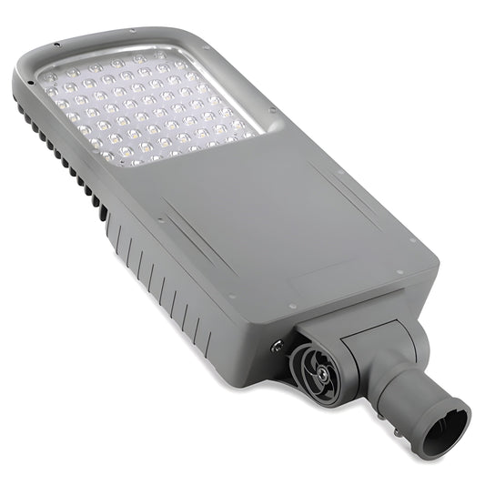 AVS Energy Solar LED Street Light 80 Watt 10800 Lumens 5000K | Smart Street Light Built In Bluetooth | All in One SE Street Light - AVS-CYS-80W