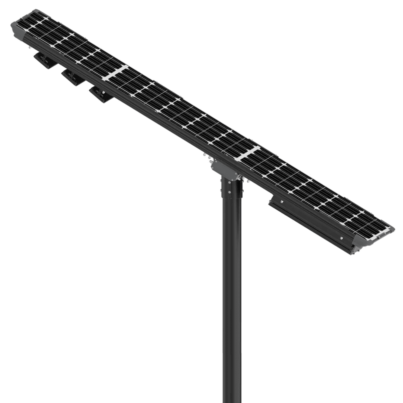 AVS Energy Solar LED Street Light 60 Watt 10800 Lumens 5000K Parking Lot Light Solar  - AVS-BF02-60WAll in One Street Light