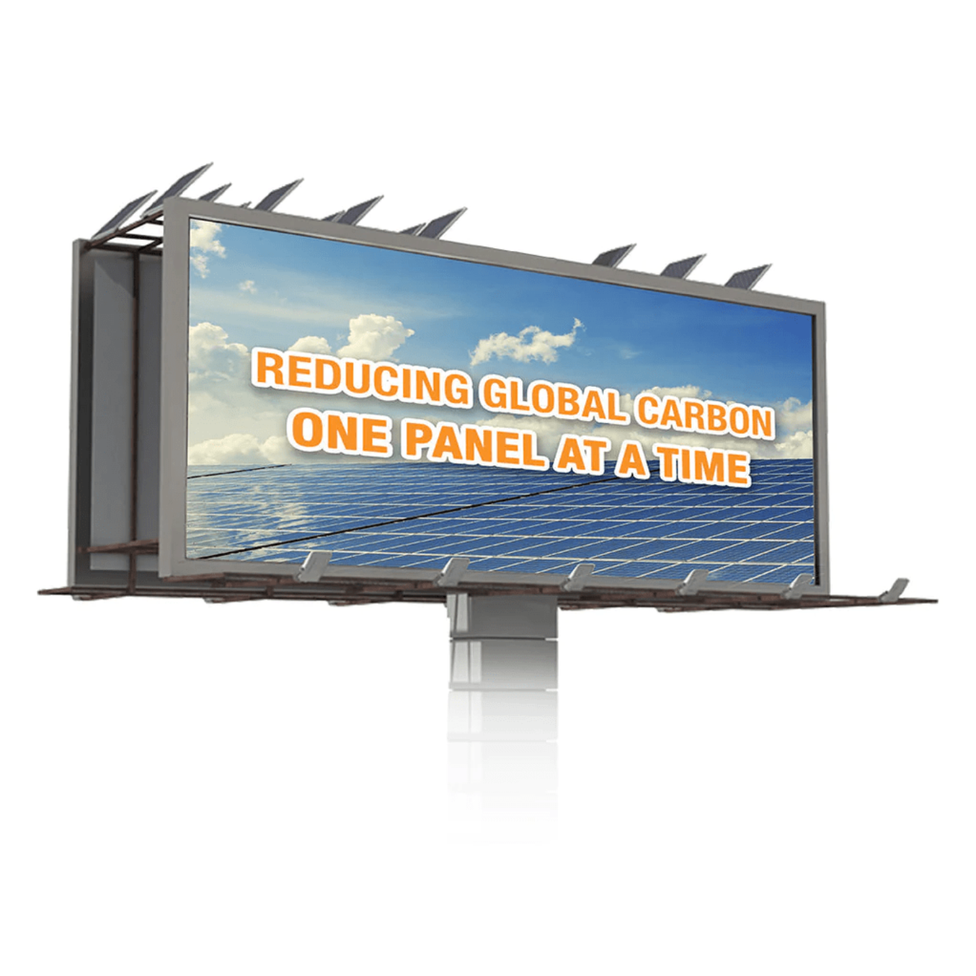 AVS Energy Solar Billboard Light 15 Watt 2200 Lumens 5000K Yoke/Pole Mount IP67 - AVS-SFL15W-Yoke