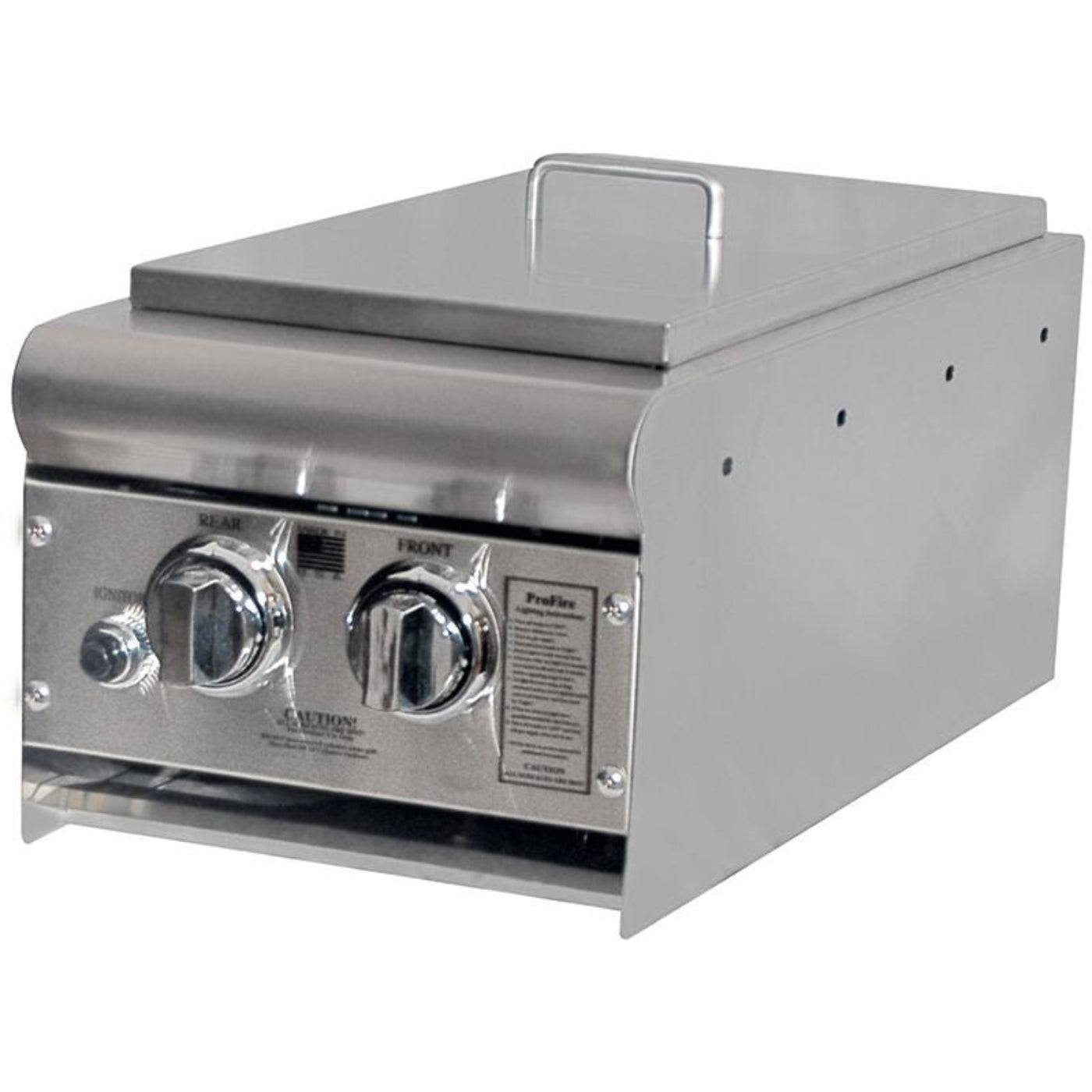ProFire Deluxe Built-In Gas Double Side Burner - PFDLXDSB