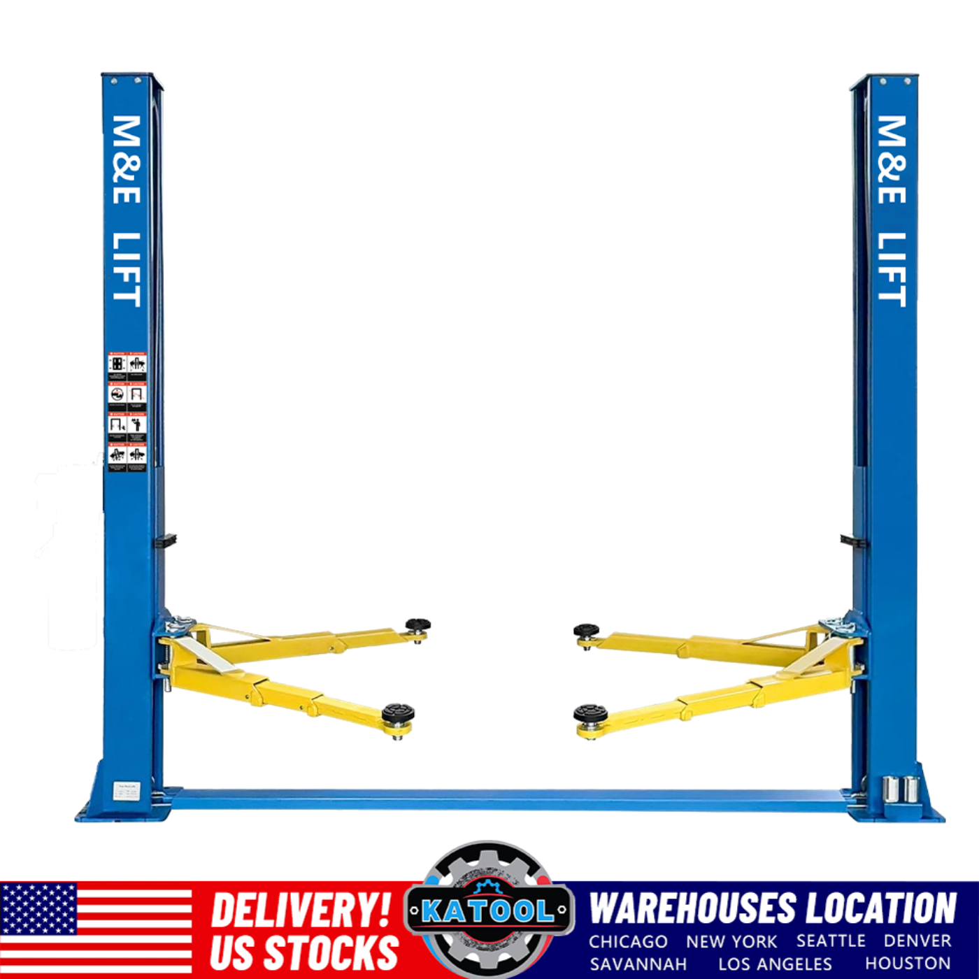 Katool  Two Post Capacity Car Lift  ME-H90S - 9000LBS