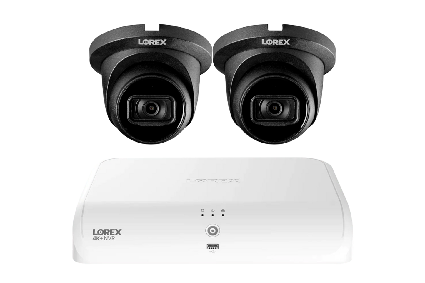 Lorex Fusion Series 4K+ 16 Channel (8 Wired + 8 Fusion Wi-Fi) 2TB Wired System with A14 Wired 4K IP Dome Cameras - N4K2-82BD-7