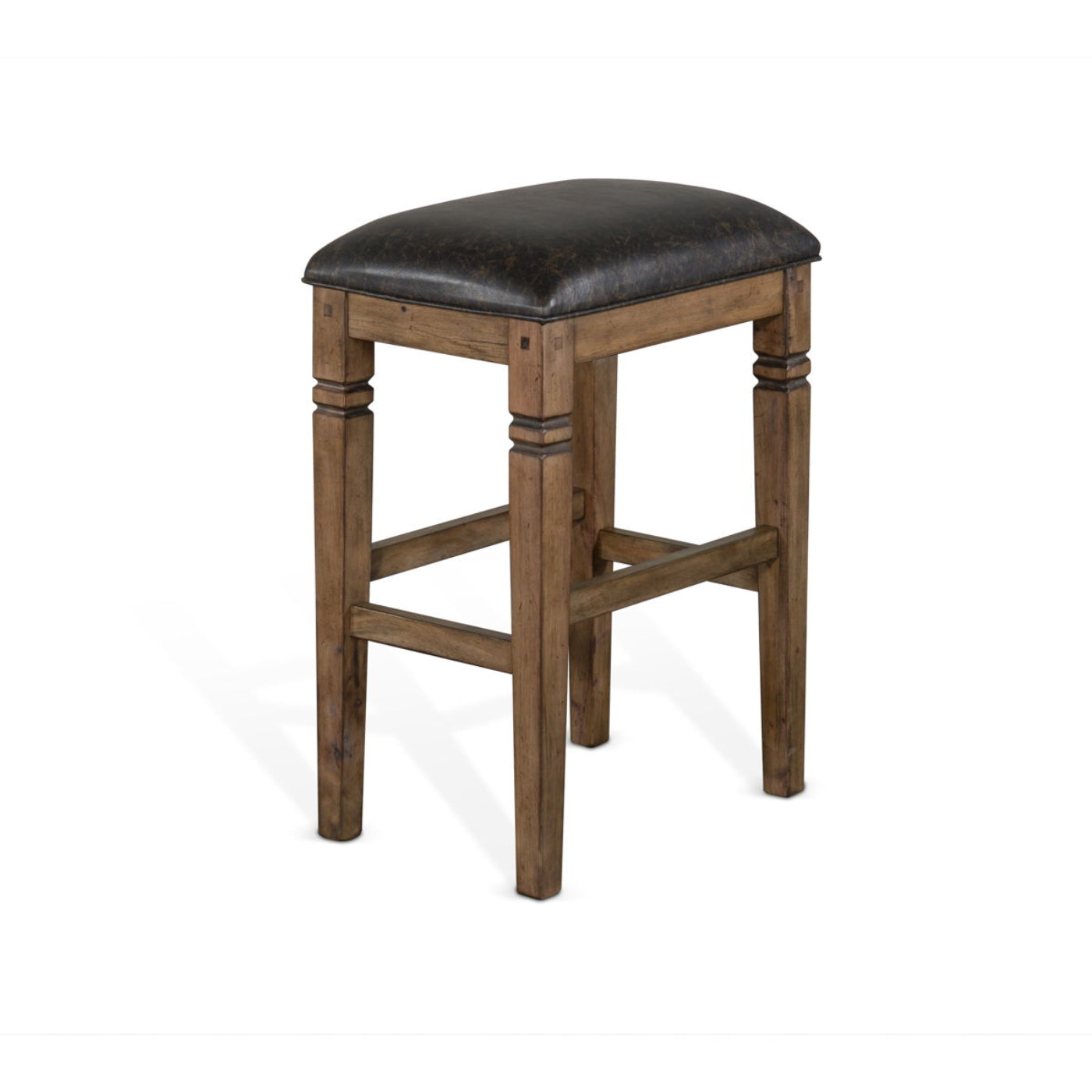 Sunny Designs Doe Valley - Backless Stool With Cushion Seat (Set of 2) - Buckskin - 1430BU-30
