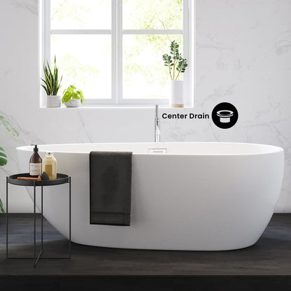 Swiss Madison Monaco 67" Freestanding Bathtub - SM-FB575