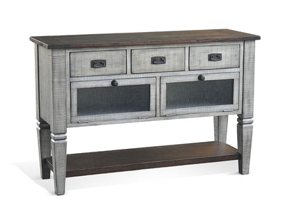 Sunny Designs Homestead Hills - Wood Server - Tobacco Leaf / Alpine Gray - 1954TA