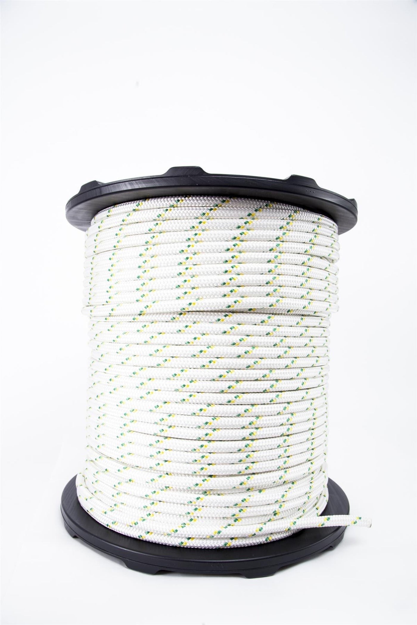 Portable Winch PCA-1218M2ESC Double Braided 1/2" x 984' Polyester Rope with Spices and Thimbles - PW,PCA-1218M2ESC