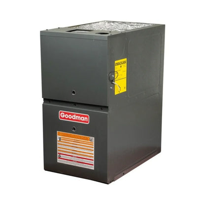 Goodman - 60,000 BTU 80% Gas Furnace - 14" Width - Upflow / Horizontal - Two Stage - 115V - R32 - GR9T800603AX