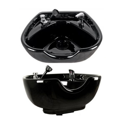 Jeffco 8100 Porcelain Bowl Stationary Black  - 8100-570-VB-B