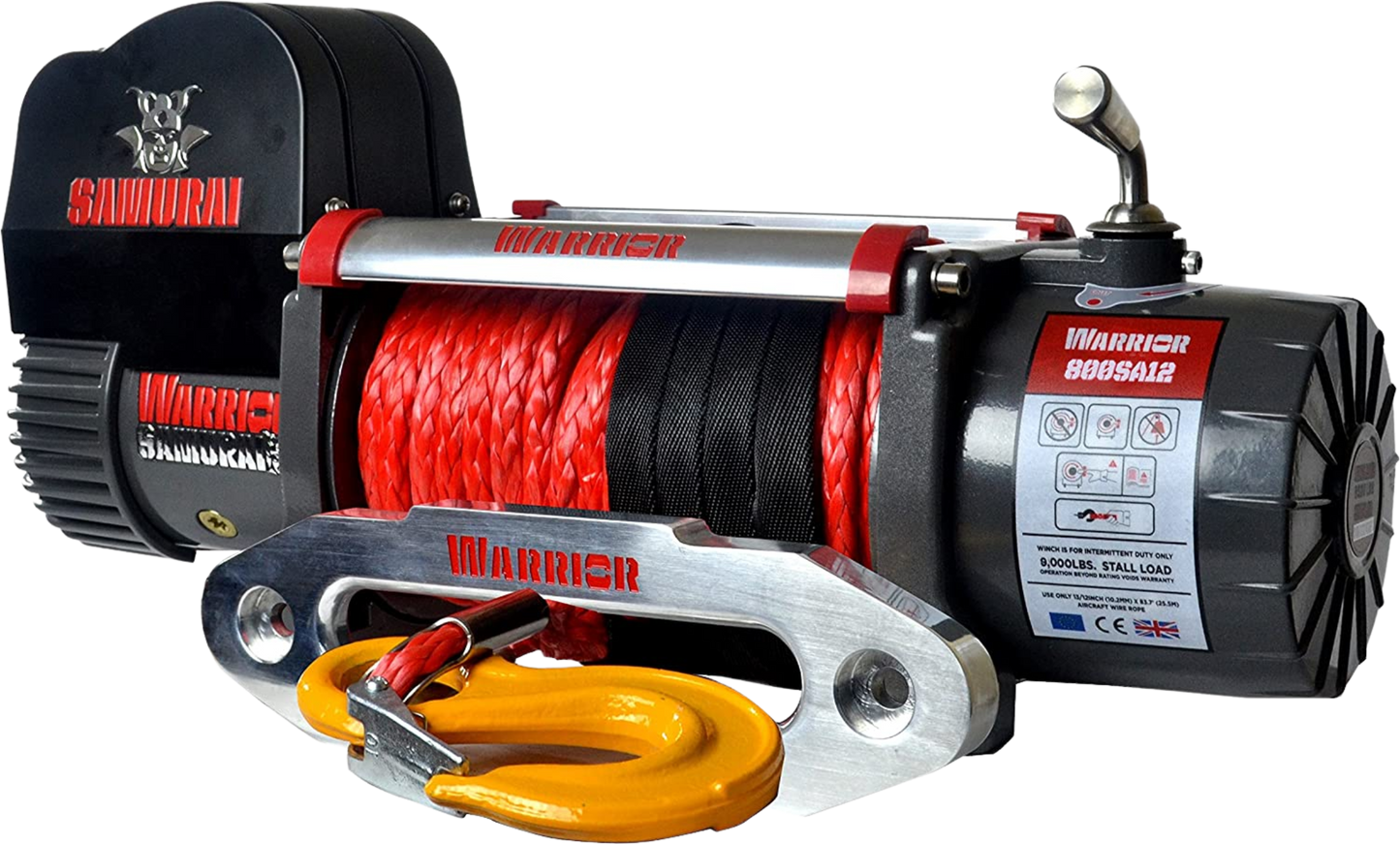 DK2 8000-SR 8,000 lbs. Capacity Warrior Spartan Electric Synthetic Winch New - 8000-SR
