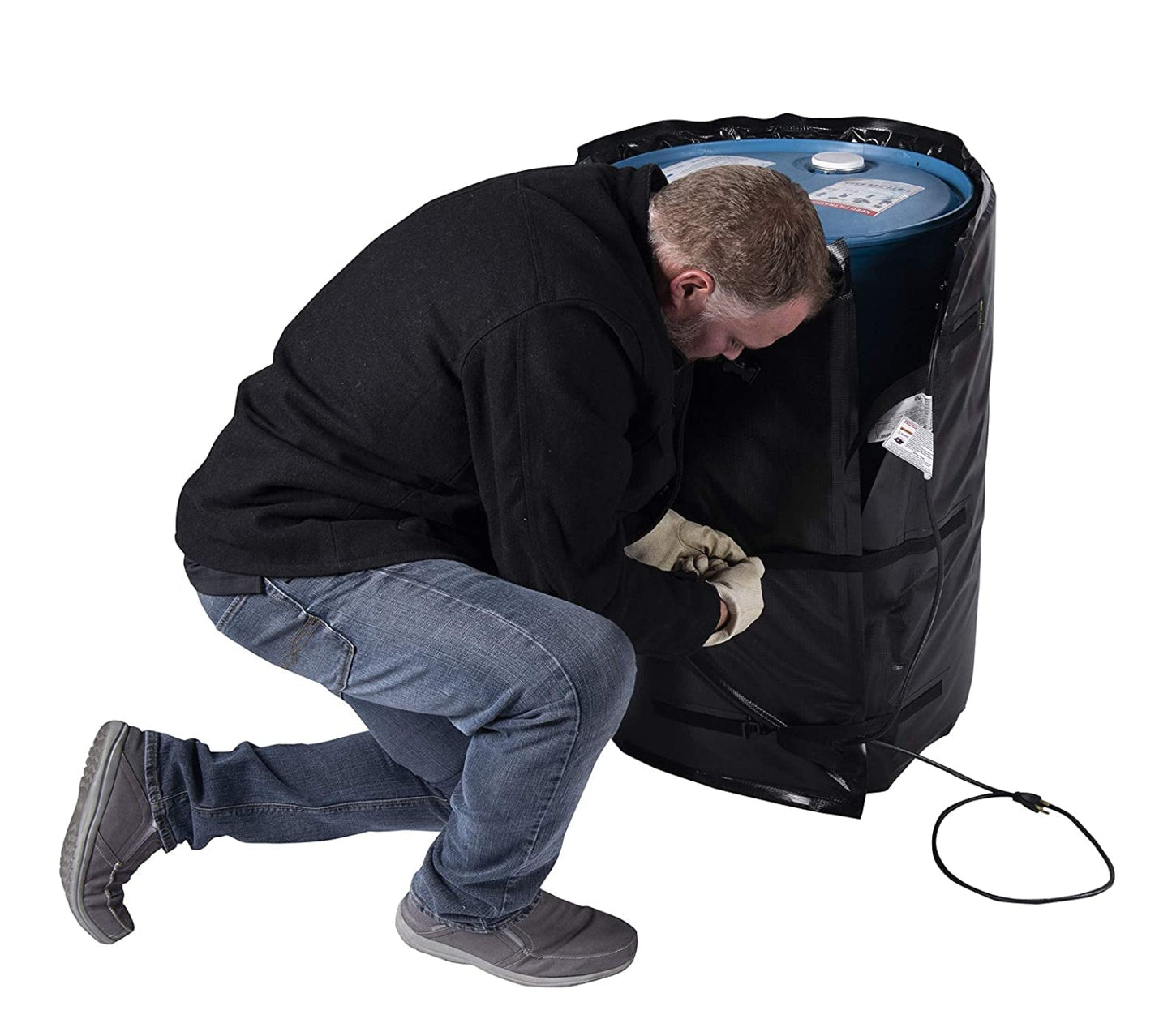Powerblanket BH30RR 30 Gallon Insulated Drum Heating Blanket 100°F Fixed New - BH30RR