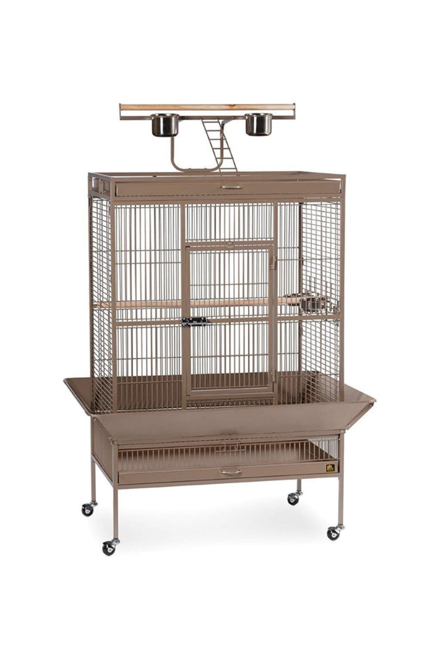 Prevue Pet Select Wrought Iron Play Top Parrot Cage - 3154BLK