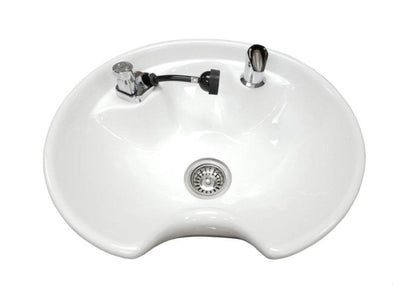 Jeffco 8200 Porcelain Bowl Tilting White  - 8200-570-VB-W
